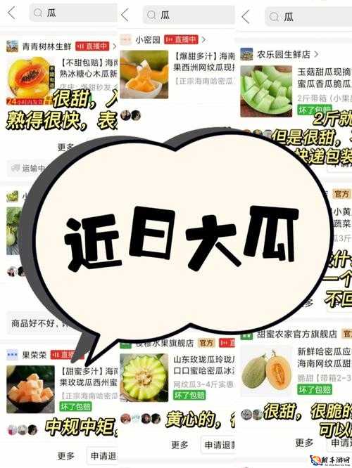 吃黑料瓜的注意事项：理性吃瓜不盲目跟风